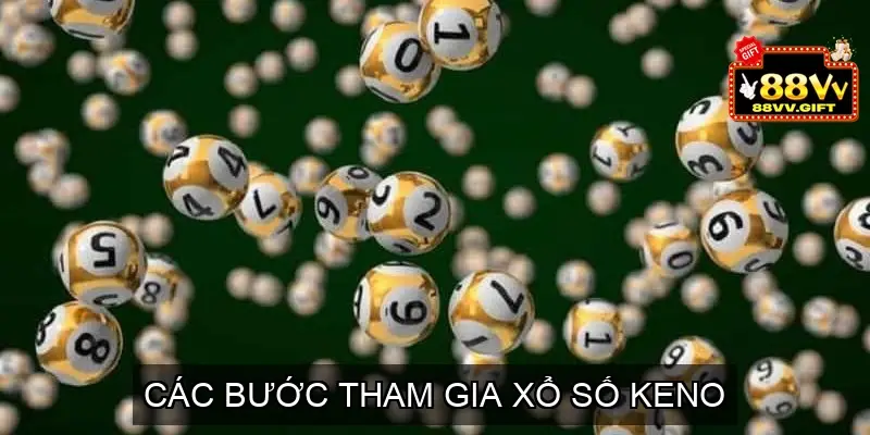 Các bước tham gia Xổ số Keno